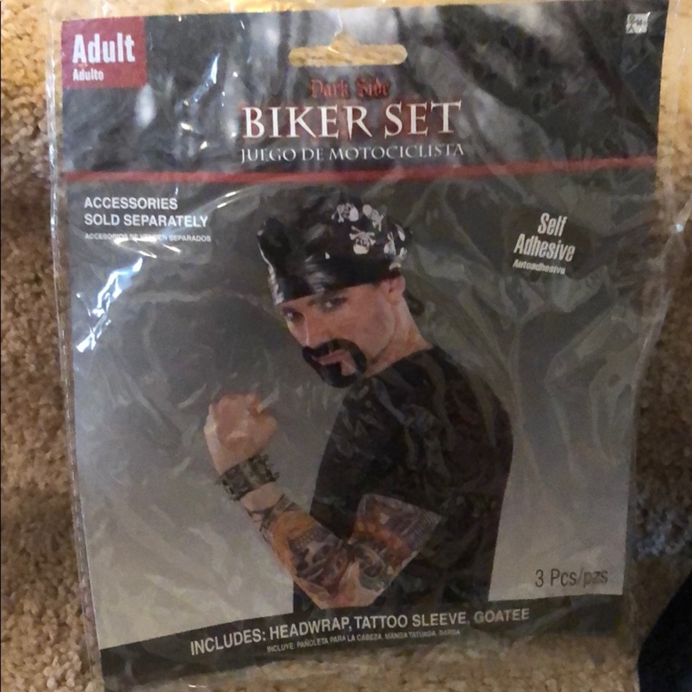 Biker Halloween accesories